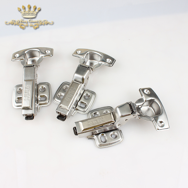 Cupboard hardware furniture concealed two way hinge hydraulic hinge damping buffer mute cabinet wardrobe door spring hinge