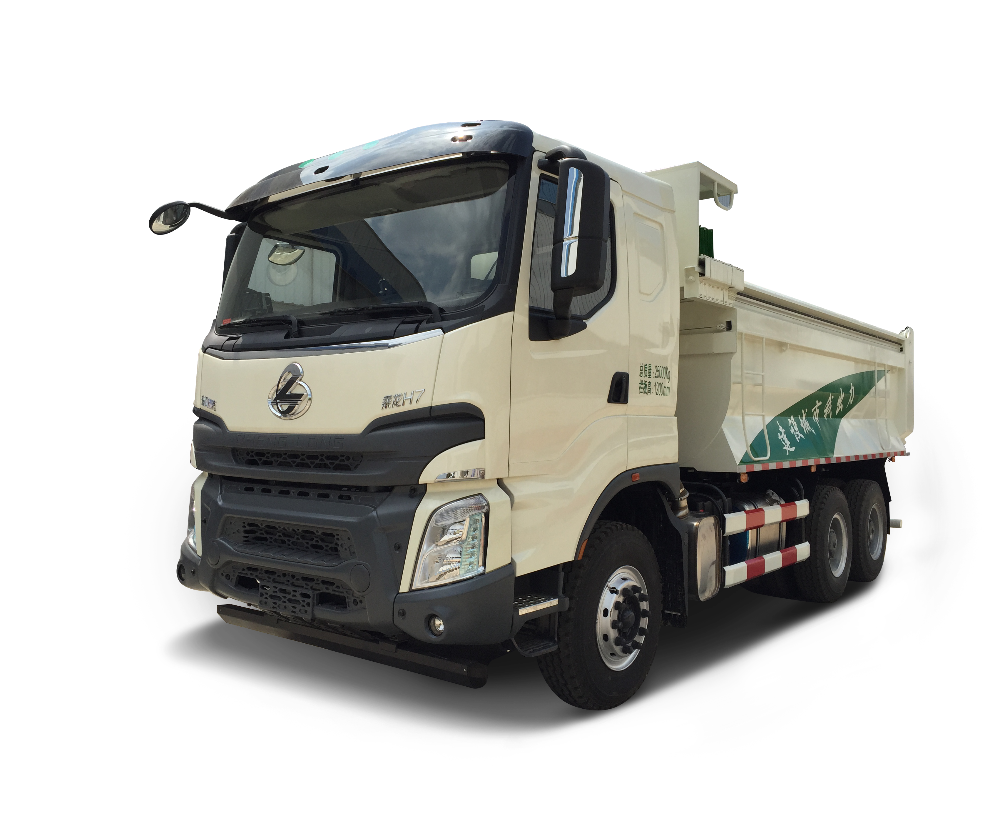 Huanyu auto Dongfeng Chenglong H7 6x4 Dump Truck Trailer 430hp 450hp EURO 5 Truck 10 ton tipper truck For Sale