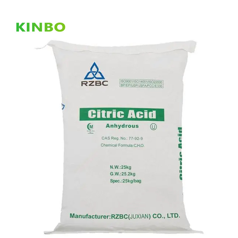 Citric Acid Anhydrous Food Grade Cas No 77-92-9 Lemon Acid Anhydrous Citric Acid