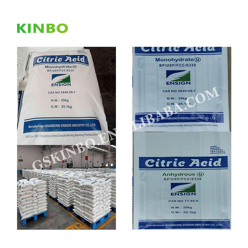 Lemon Star Ttca Rzbc Ensign Weifang Citric Acid Anhydrous Citric Acid Monohydrate Acide Citrique Potassium Sodium Citrate