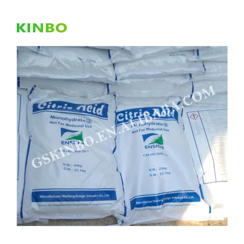 Lemon Star Ttca Rzbc Ensign Weifang Citric Acid Anhydrous Citric Acid Monohydrate Acide Citrique Potassium Sodium Citrate