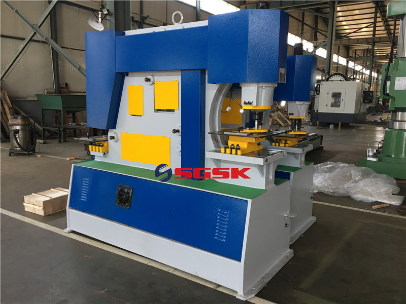 Hydraulic Punching Shear For Steel Pipe Q35Y-25 ironworker machine