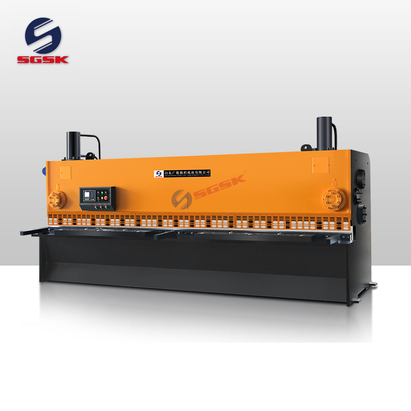 SGSK Hydraulic guillotine metal shear machine QC11Y 12x3200 shearing machine cutter