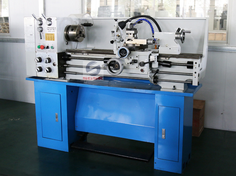 SGSK small metal lathe for sale CZ1337G mini lathe machine