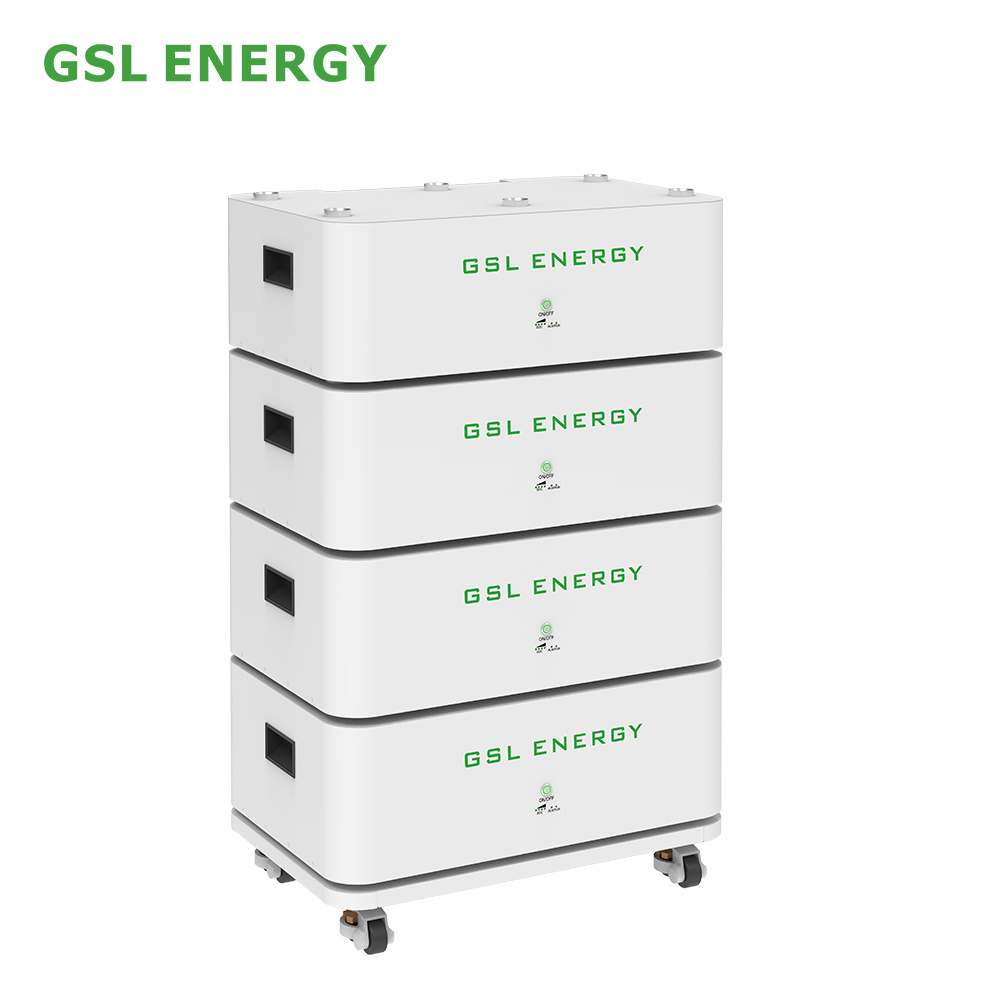 GSL Energy Stackable Power Brick Battery 100Ah 200Ah Lifepo4 Lithium Ion Battery For Energy Storage Solar Stackable Batter