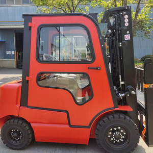 3 ton 3.5 ton li-ion lithium battery electric forklift with solid tire and optional cab