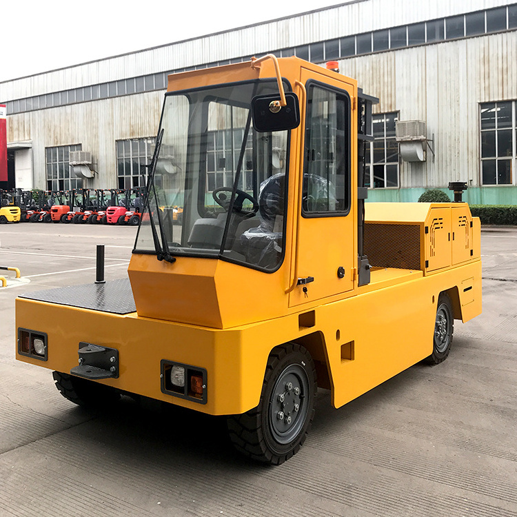 DIESEL side loader 6000kg forklift truck with Yanmar engine