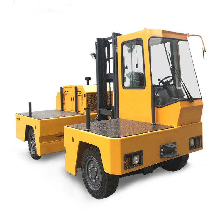 DIESEL side loader 6000kg forklift truck with Yanmar engine