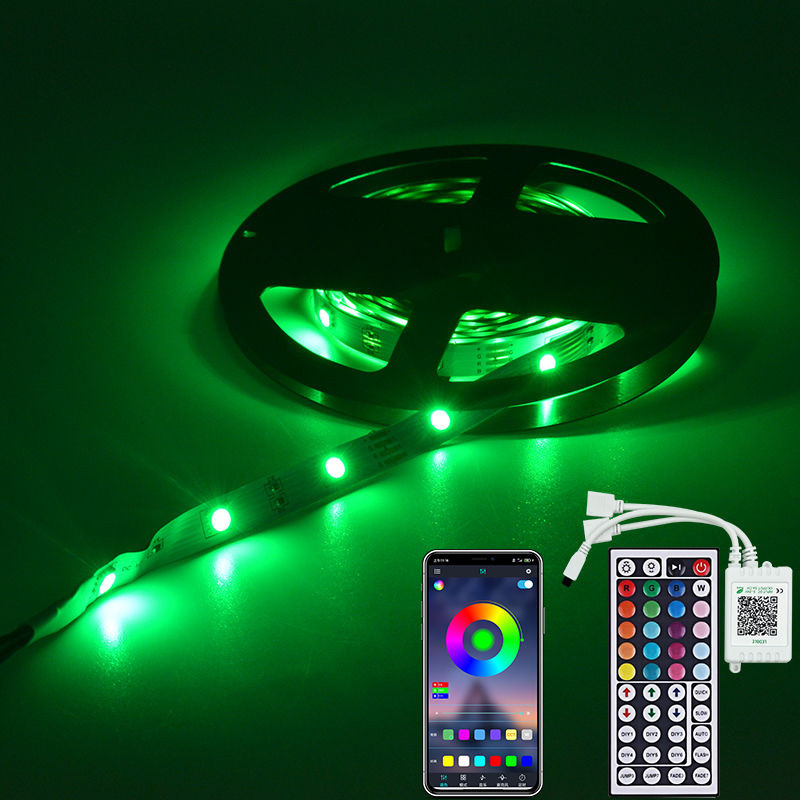 20 of the Led Strip Lights, 82ft/25m Long Smart Led Light Strips Music Sync 5050 RGB Color Changing Rope Lights,Bluetooth APP/IR