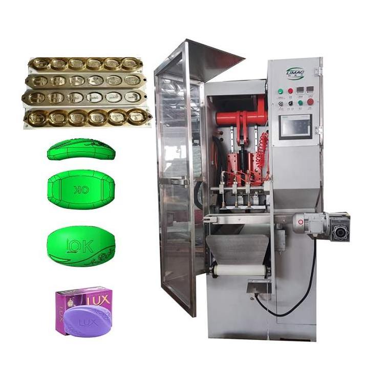 Automatic toilet soap stamping machine for soap making machine