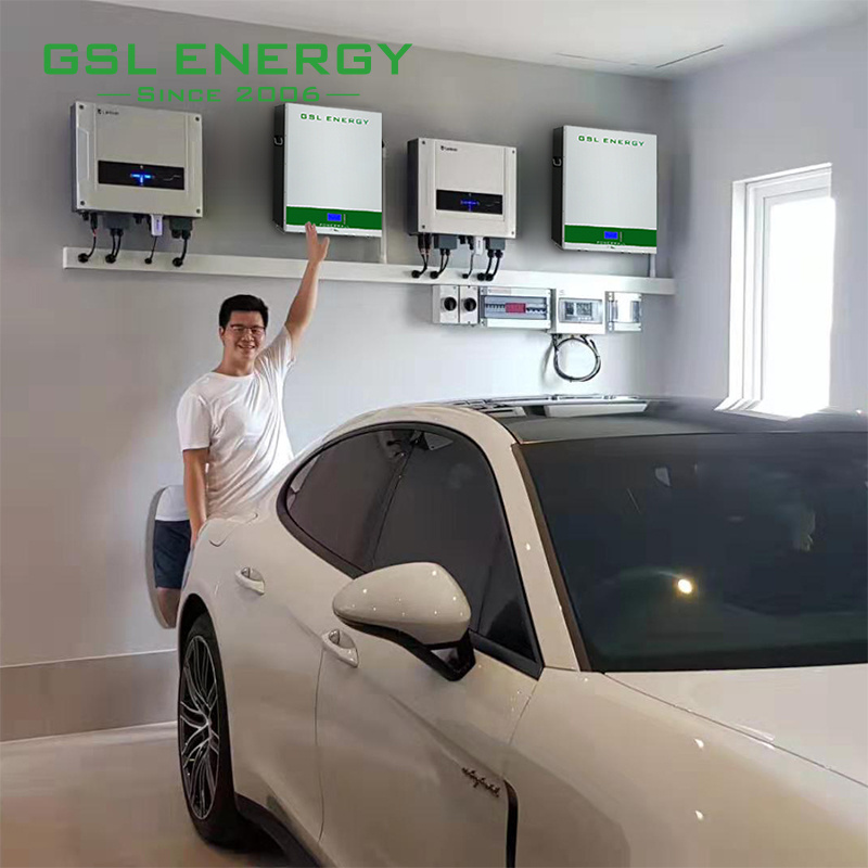 GSL ENERGY bms board 48v 100ah 200 ah lifepo4 batterie 5kw 10kw lithium battery pack 10kwh lithium ion battery tesla powerwall