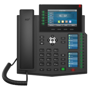 Fanvil X6U New Color-LCD With Intelligent DSS Key-mapping LCD Display Enterprise Ipbx Desktop Sip Phone Android VOIP IP Phone