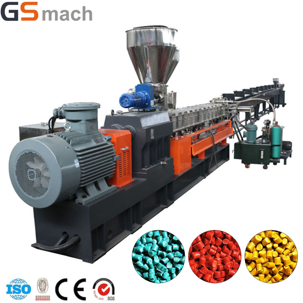 GS50 Starch Biodegradable Plastic Granules Making Machine Extruder twin screw extruder machine