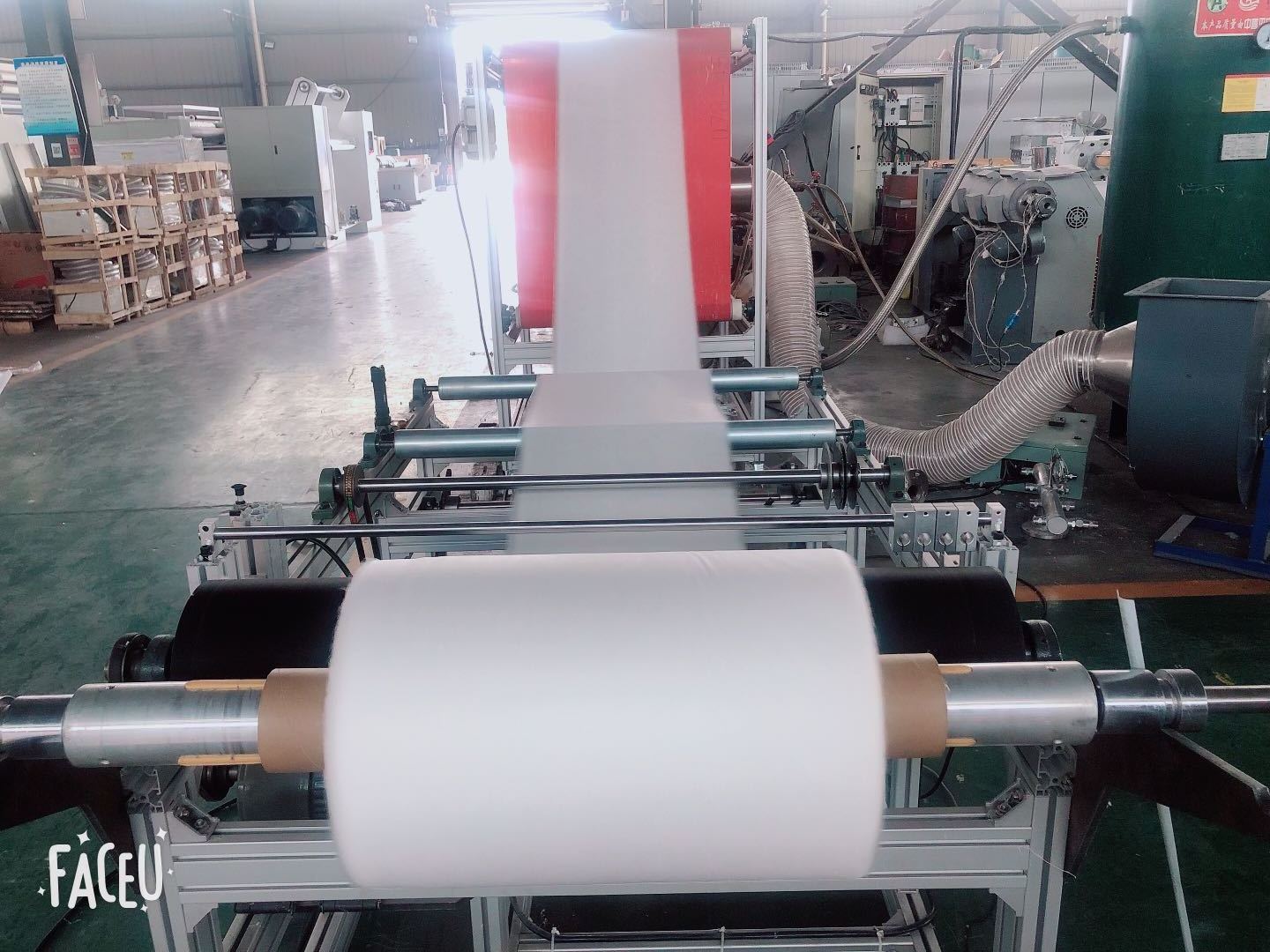 pp melt blown fabric machine meltblown machine with twin screw extruder