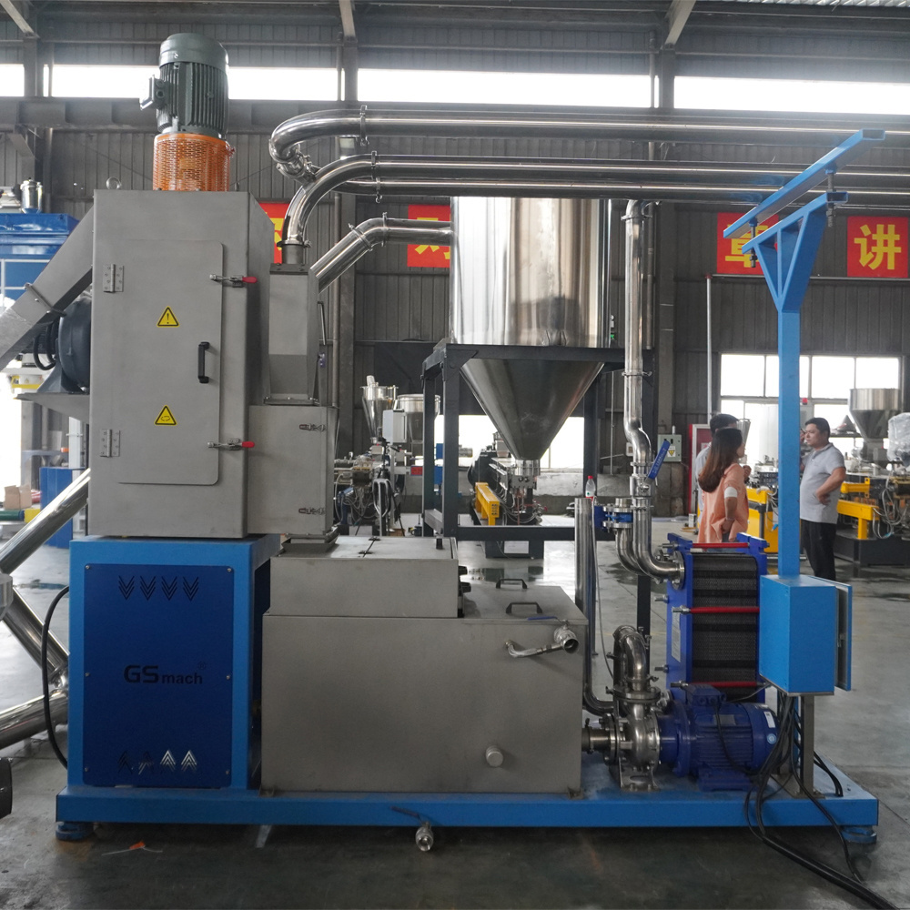 PE PP EVA TPU TPR TPE Pelletizing Machinery Recycled Plastic Granulator Extruder Plastic Raw Material Making Machine