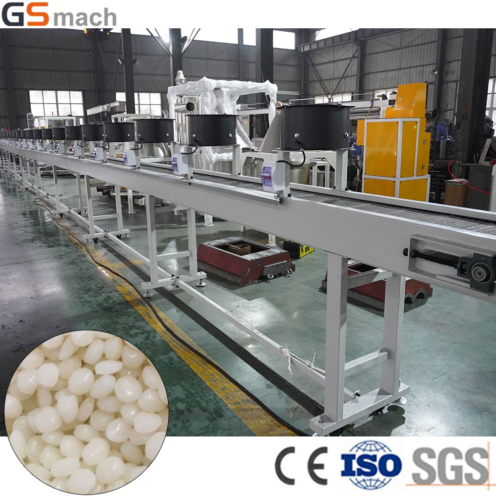 GS50 Starch Biodegradable Plastic Granules Making Machine Extruder twin screw extruder machine