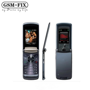 GSM-FIX Unlocked Cheap Classic GSM Flip JAVA Mobile Phone V9 For Motorola Simple Cell phone