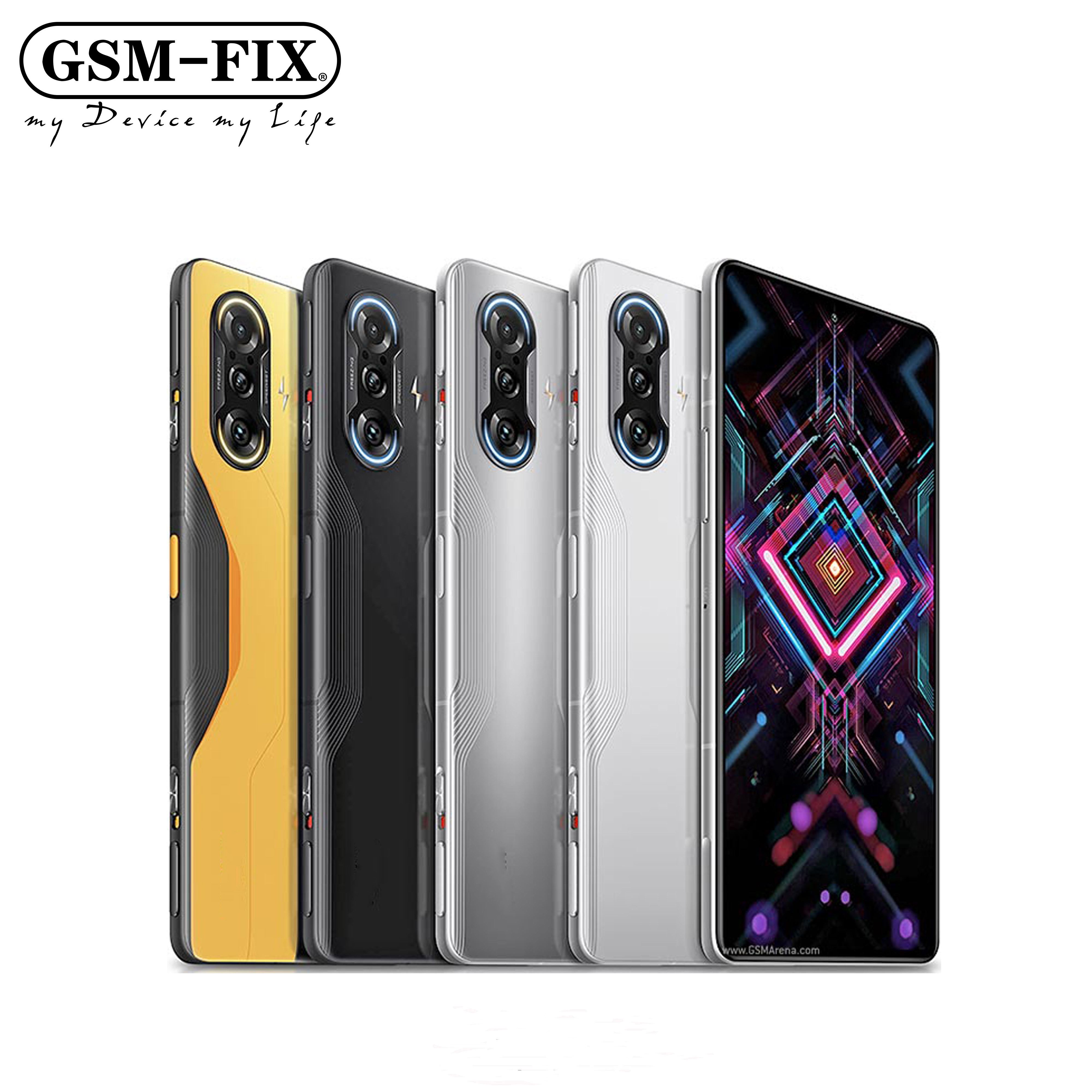 GSM-FIX For Xiaomi Redmi K40 Gaming Smartphone 128GB Dimensity 1200 Octa Core 120Hz Display 64MP Camera cellphones