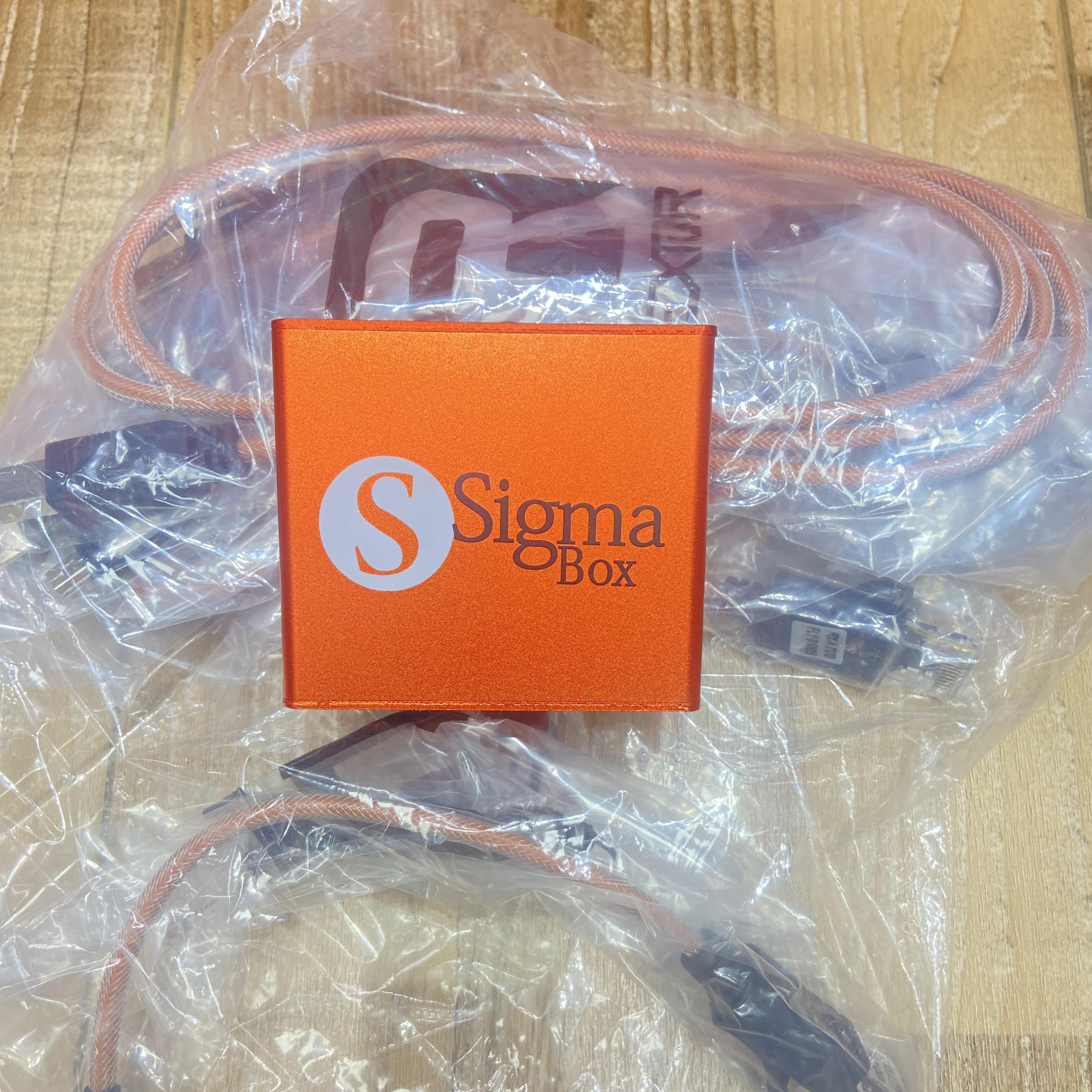 Original Sigma Box With 9 Cable Full Set Unlock box