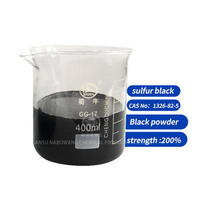 Lowest Price Dyestuff 1326-82-5 powder Sulphur Black B For Textile Dyeing