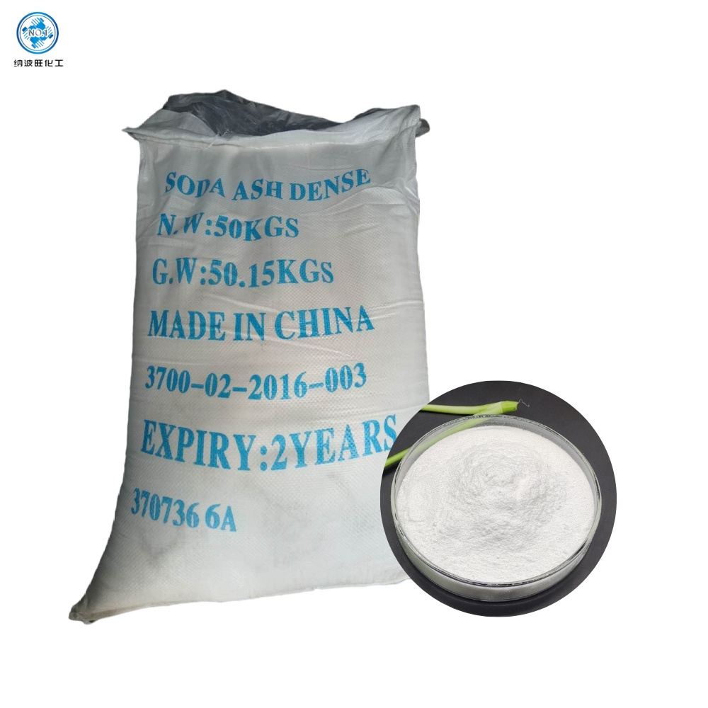 Sodium carbonate Na2co3 formula crystals for manufacturer sale price Soda ash for Textile