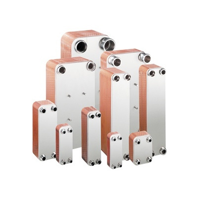 Heat Exchanger OEM BPHE Stainless Steel Brazed Plate Type Industrial Heat Exchanger