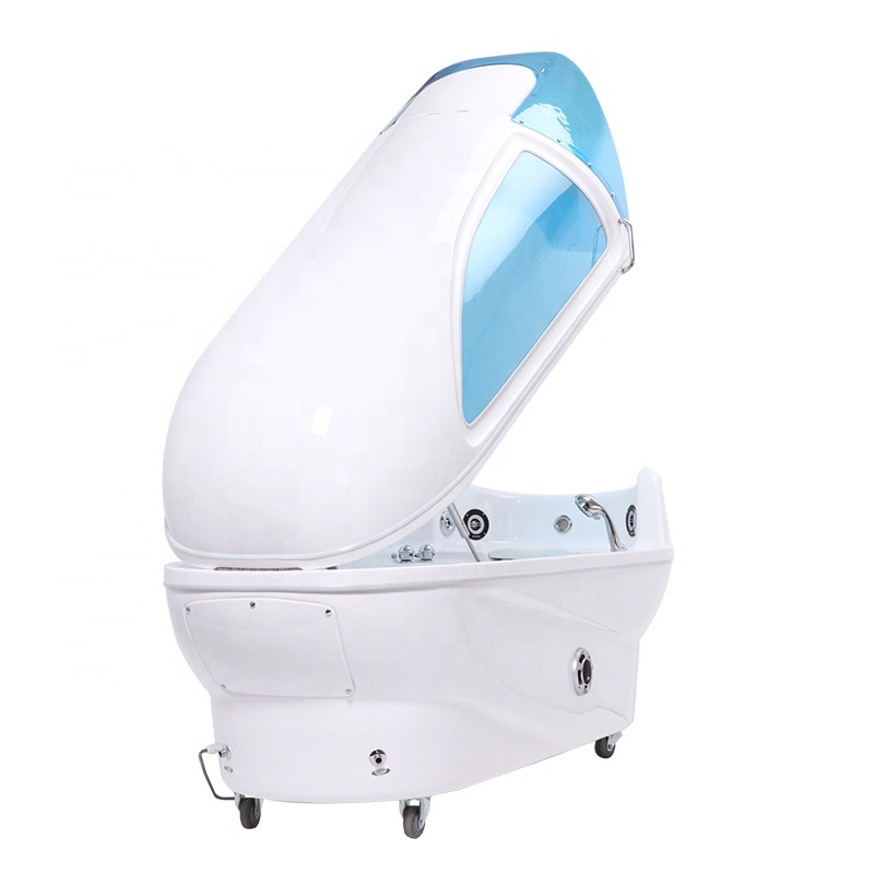 Hottest Hyperbaric Oxygen Chambe Slimming LED Light Therapy Relax Hydro Massage Infrared Steam Shower Ozone Sauna Spa Capsule