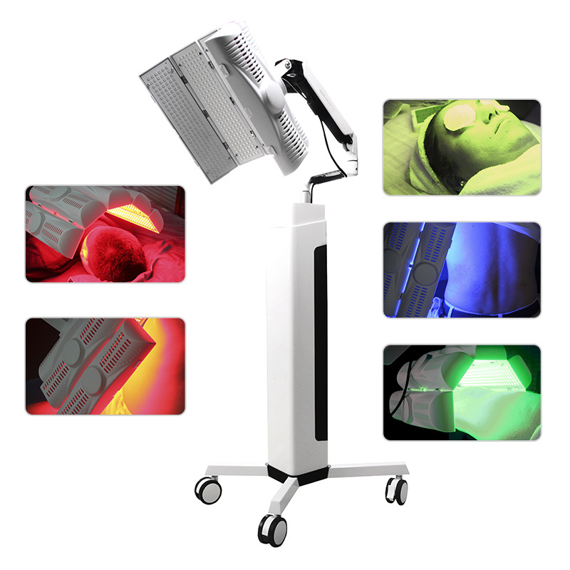 PDT LED Light Therapy Beauty Instrument Infrared LED Multi-color Whitening Light Therapy Machine PDT Skin Care Facial Machine