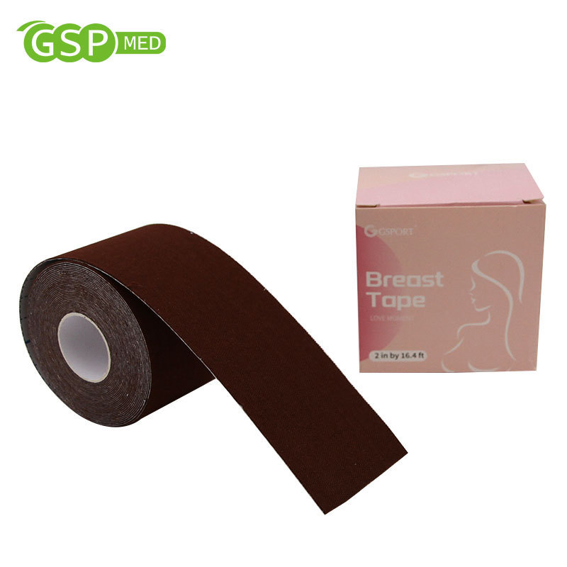 New Breast Lift Up Tape Coffee Color Boob Tape For Cup A-g Free Breathable Breast Lift Boob Tape 5m