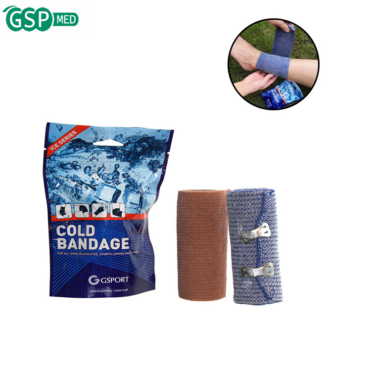 Medical Supplier Pain Relief and Sport support Therapy bandage for Medical Cold Compress Bandage