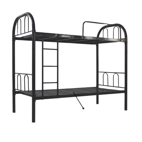 Free sample bedroom furniture adult steel iron metal  king size single fashion bunk bed prices