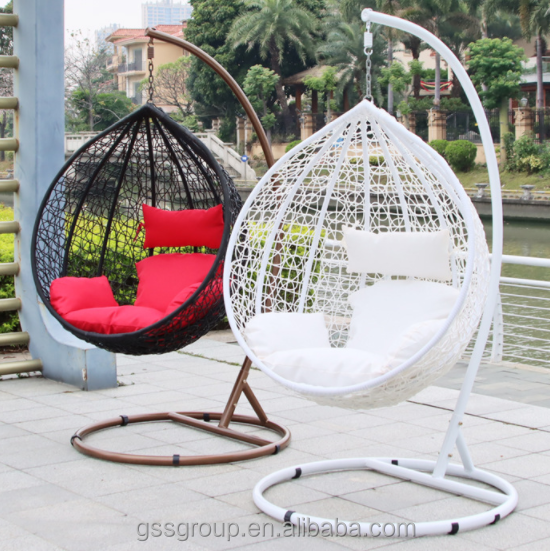 Factory Wholesale Custom Durable Thickening Garden Adult Patio Hanging Egg Swing Chair For Children