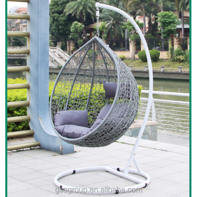 Bedroom Furniture New Design Custom Thickening Frame Garden Children Patio Hanging Egg Swing Chair