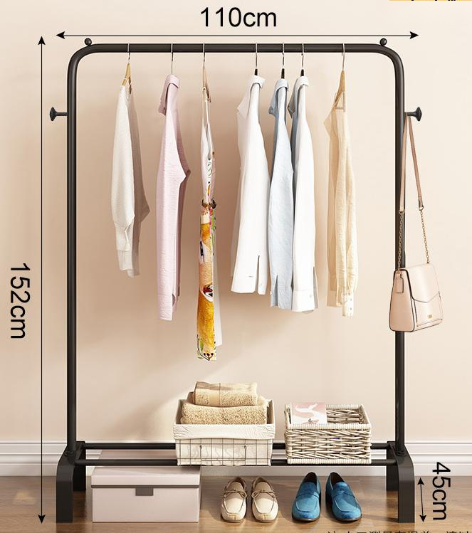 Hot-selling Clothing Rack for Hanging Clothes Coats Skirts Shirts Sweaters High Quality Easy to Assemble Removable Cloth Rack