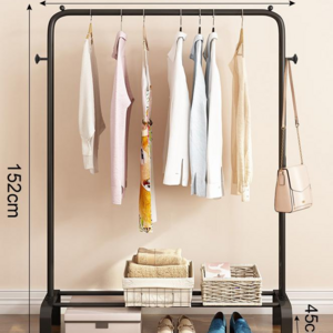 Hot-selling Clothing Rack for Hanging Clothes Coats Skirts Shirts Sweaters High Quality Easy to Assemble Removable Cloth Rack