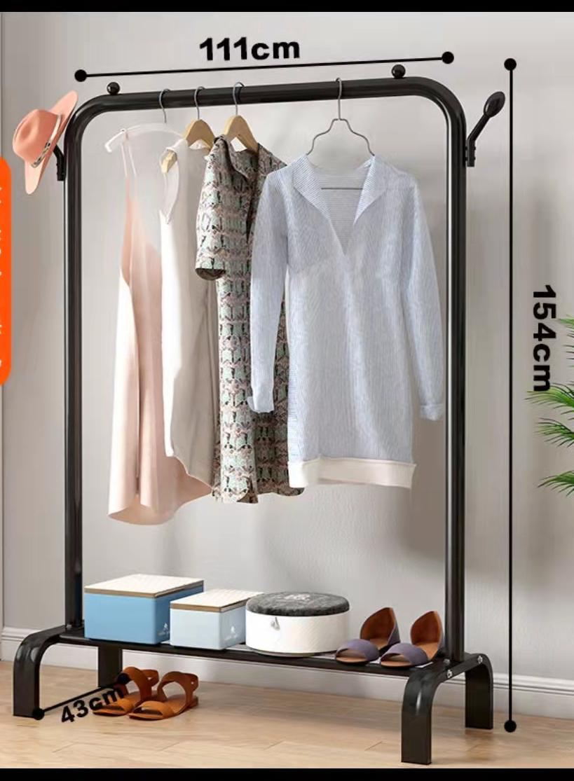 Hot-selling Clothing Rack for Hanging Clothes Coats Skirts Shirts Sweaters High Quality Easy to Assemble Removable Cloth Rack