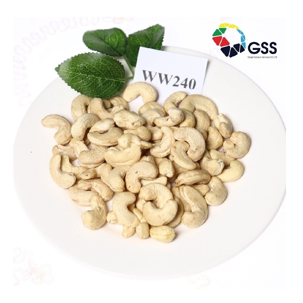 Best Price Vietnam Food Snack Cashew Nuts Roasted Dried Vacuum Bag Tin Box Nuts & Kernels Tasty Flavor WW240 Cashew Nuts