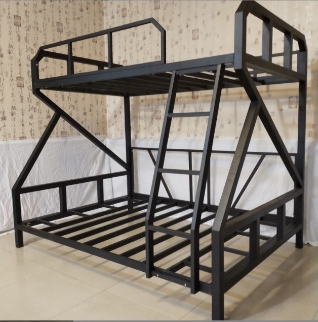 Wholesale school dormitory double cheap steel twin metal loft bunk bed for adults