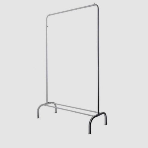 Metal Garment Rack Heavy Duty Clothes Stand Rack with Storage Shelf Industrial Clothes Rack for Bedroom