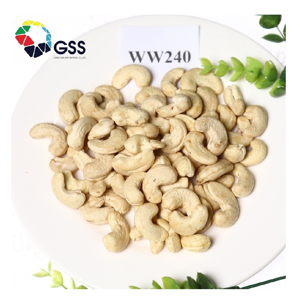 Best Price Vietnam Food Snack Cashew Nuts Roasted Dried Vacuum Bag Tin Box Nuts & Kernels Tasty Flavor WW240 Cashew Nuts