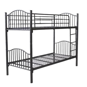 Free sample bedroom furniture adult steel iron metal  king size single fashion bunk bed prices