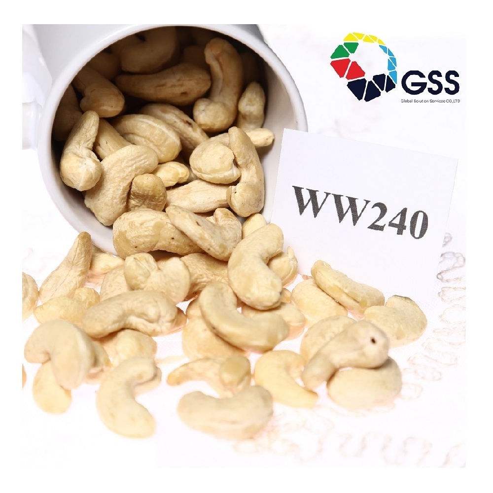 Best Price Vietnam Food Snack Cashew Nuts Roasted Dried Vacuum Bag Tin Box Nuts & Kernels Tasty Flavor WW240 Cashew Nuts