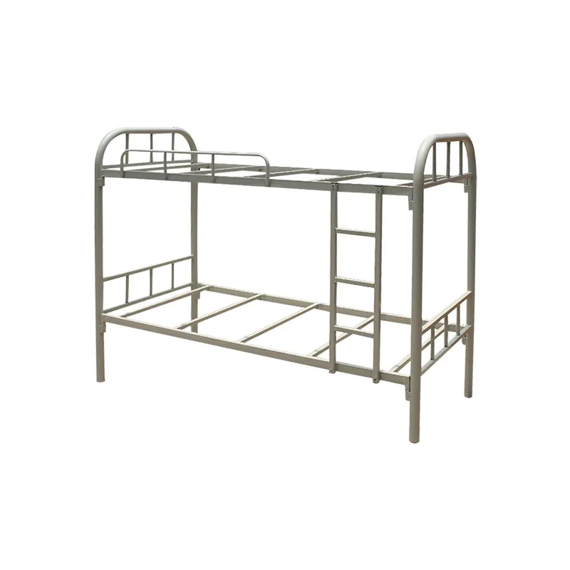 Detachable strong structure Steel Bed Frames Single Double Metal Bunk Beds Single Thin Foam Metal Bunk Bed Mattress Cheap Price