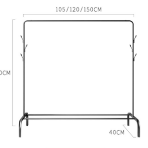 Factory wholesale cheap durable best quality showroom furniture clothes coat hanger stand