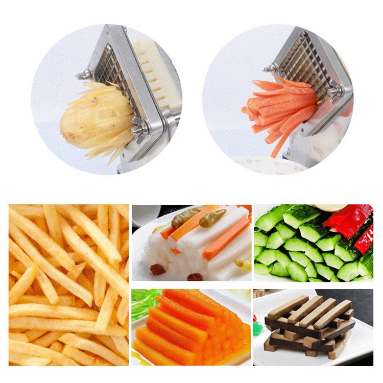 Commercial Yam Potato Carrot Frying Potato Chips Stripping Cutting Machine/ Potato Carrot Strip Cutter