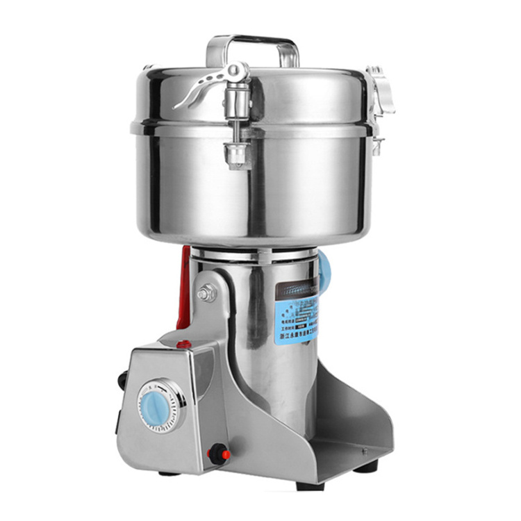 Small Commercial Food Grinder/ Electric Grain Pulverizer Grinding Machine/ Spice Grinding Machines