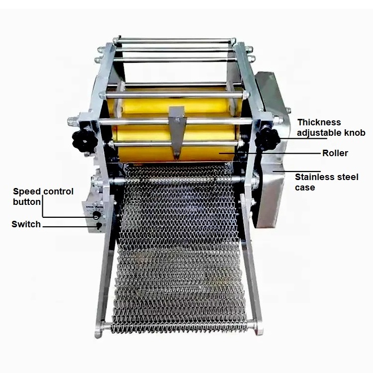 Electric Tortilla Press Maker Machine / Wheat Flour Tortilla Making Machine