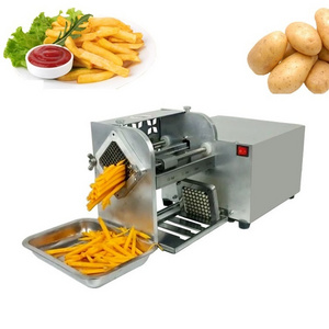 Small Electric Carrot Potato Chips Stick Cutter Cutting Machine/ French Fries Carrot Stick Cutting Machine