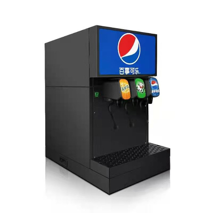 Restaurant Cafe Bar Used Commercial Carbonated Soda Beverage Post Mix Dispenser Cola Vending Machine