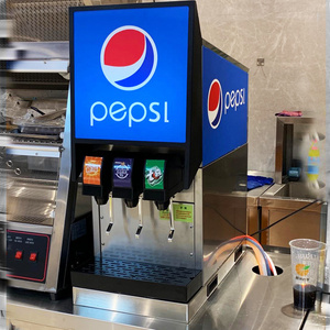 Restaurant Cafe Bar Used Commercial Carbonated Soda Beverage Post Mix Dispenser Cola Vending Machine